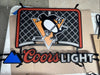 Pittsburgh Penguins Hockey Coors Light LED Neon Sign Light Lamp