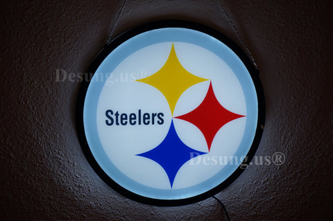 Pittsburgh Steelers 2D LED Neon Sign Light Lamp
