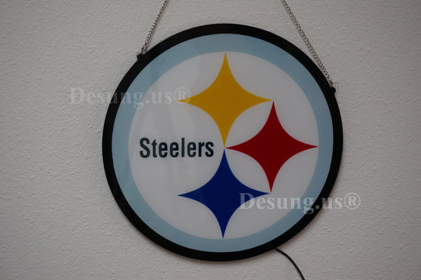 Pittsburgh Steelers 2D LED Neon Sign Light Lamp