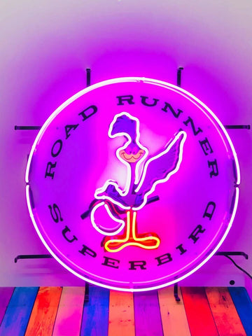 Chrysler Plymouth Road Runner Superbird Garage Neon Light Sign Lamp With HD Vivid Printing
