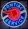 Pontiac Service Automobile Neon Light Sign Lamp HD Vivid Printing