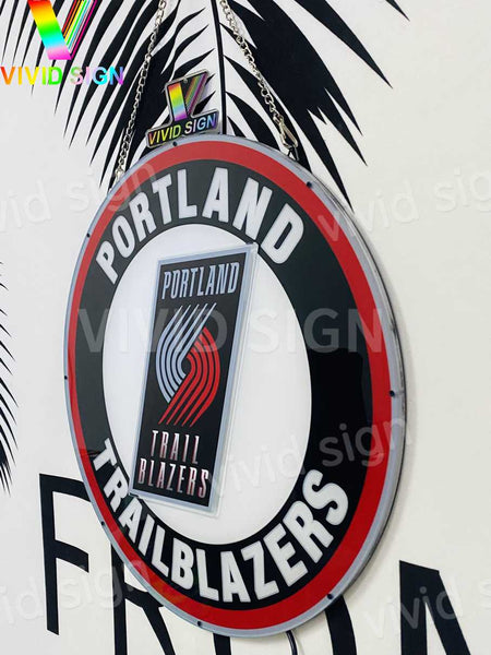 Portland Trailblazers 3D LED Neon Sign Light Lamp