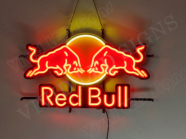 Red Bull Energy Drink LED Neon Sign Light Lamp