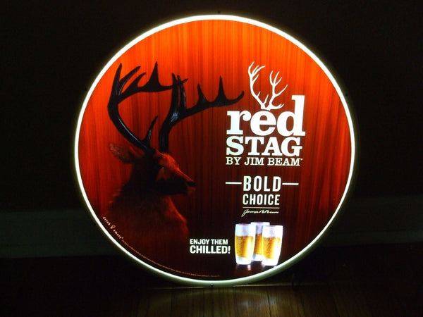 Red Stag Beer 2D LED Neon Sign Light Lamp