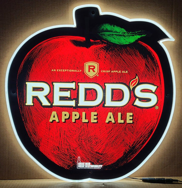 Redd’s Apple Ale 2D LED Neon Sign Light Lamp