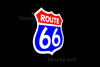 Route 66 3D LED Neon Sign Light Lamp