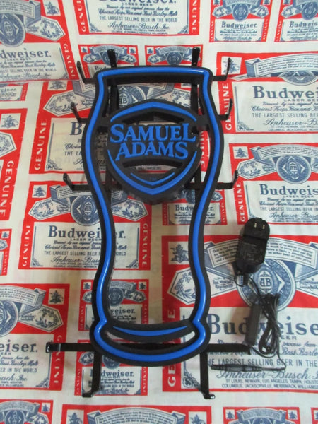 Samuel Adams Beer Bottle LED Neon Sign Light Lamp