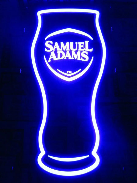 Samuel Adams Beer Bottle LED Neon Sign Light Lamp