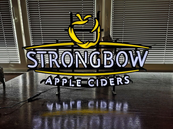 Strongbow Apple Ciders LED Neon Sign Light Lamp With Dimmer