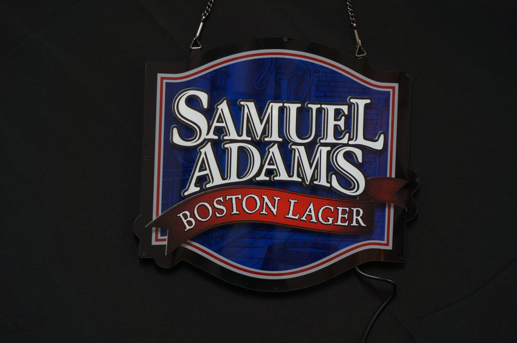 Samuel Adams Boston Lager Beer 3d Led Neon Sign Light Lamp