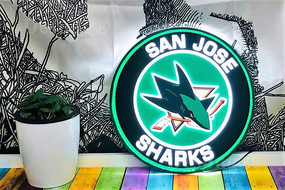 San Jose Sharks 3D LED Neon Sign Light Lamp – neonsign.us