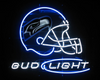 Seattle Seahawks Bud Light Helmet Neon Sign Light Lamp