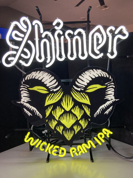 Shiner Brewing Wicked IPA Neon Sign Light Lamp