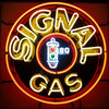 Signal Gasoline Oil And Gas Neon Light Sign Lamp HD Vivid Printing