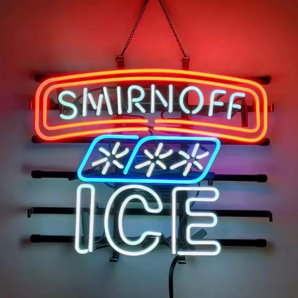 Smirnoff Ice Beer Neon Sign Light Lamp