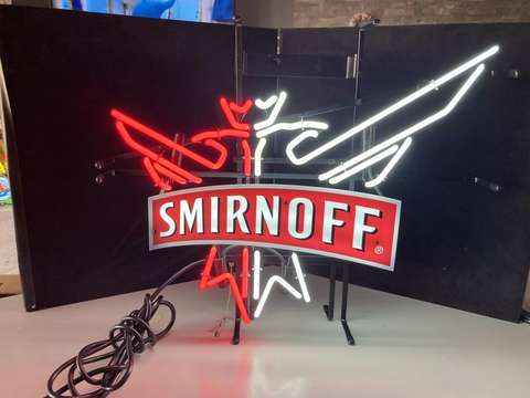 Smirnoff Vodka Beer Neon Sign Light Lamp