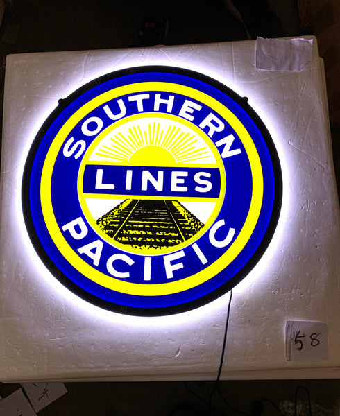 Southern Pacific Lines 3D LED Neon Sign Light Lamp