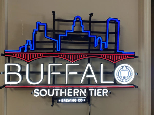 Southern Tier Brewing Buffalo LED Neon Sign Light Lamp With Dimmer