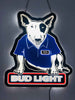 Spuds Mackenzie Bud Light Beer 3D LED Neon Sign Light Lamp