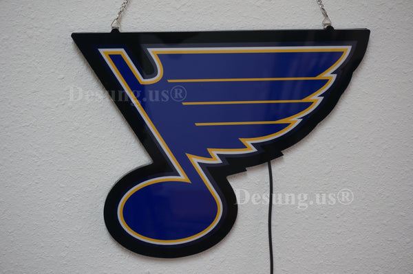 St. Louis Blues 2D LED Neon Sign Light Lamp – neonsign.us