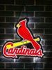 St. Louis Cardinals Baseball 3D LED Neon Sign Light Lamp