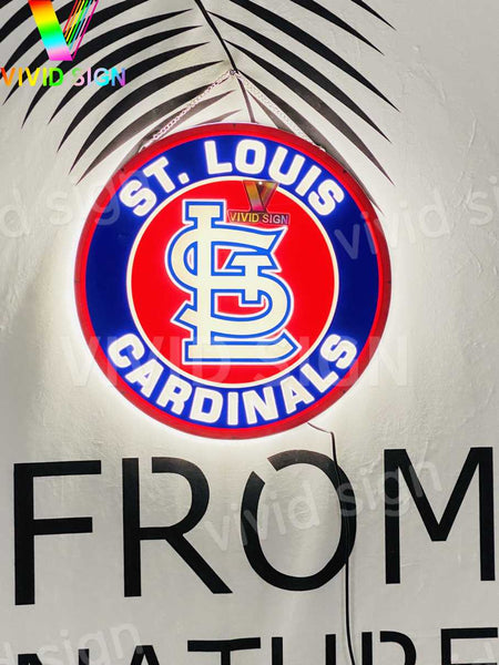St. Louis Cardinals 3D LED Neon Sign Light Lamp