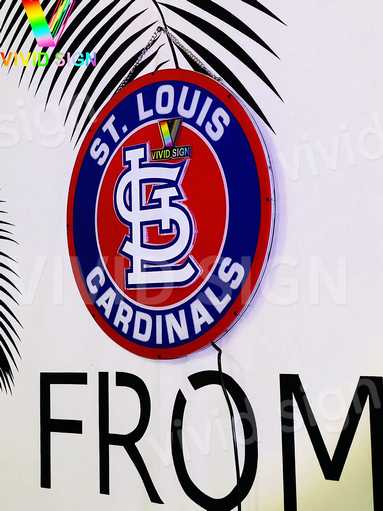 St. Louis Cardinals 3D LED Neon Sign Light Lamp