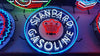 Standard Gasoline Crown Gas Oil Neon Light Sign Lamp With HD Vivid Printing