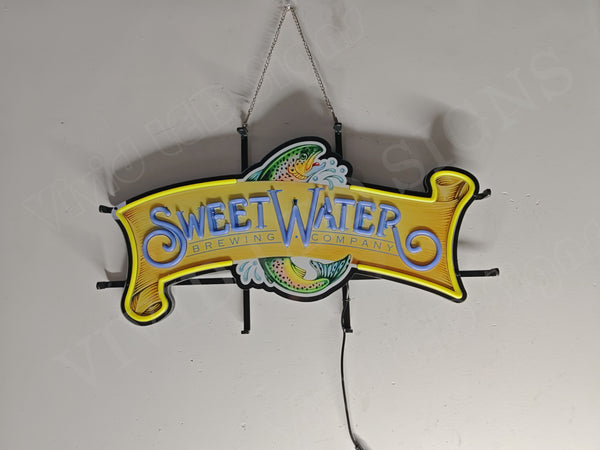 Sweet Water Brewing Company LED Neon Sign Light Lamp