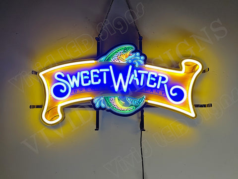 Sweet Water Brewing Company LED Neon Sign Light Lamp