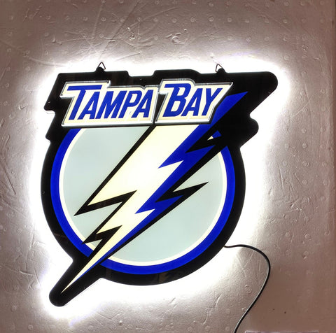 Tampa Bay Lightning 3D LED Neon Sign Light Lamp