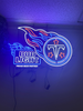 Bud Light Tennessee Titans Beer LED Neon Sign Light Lamp