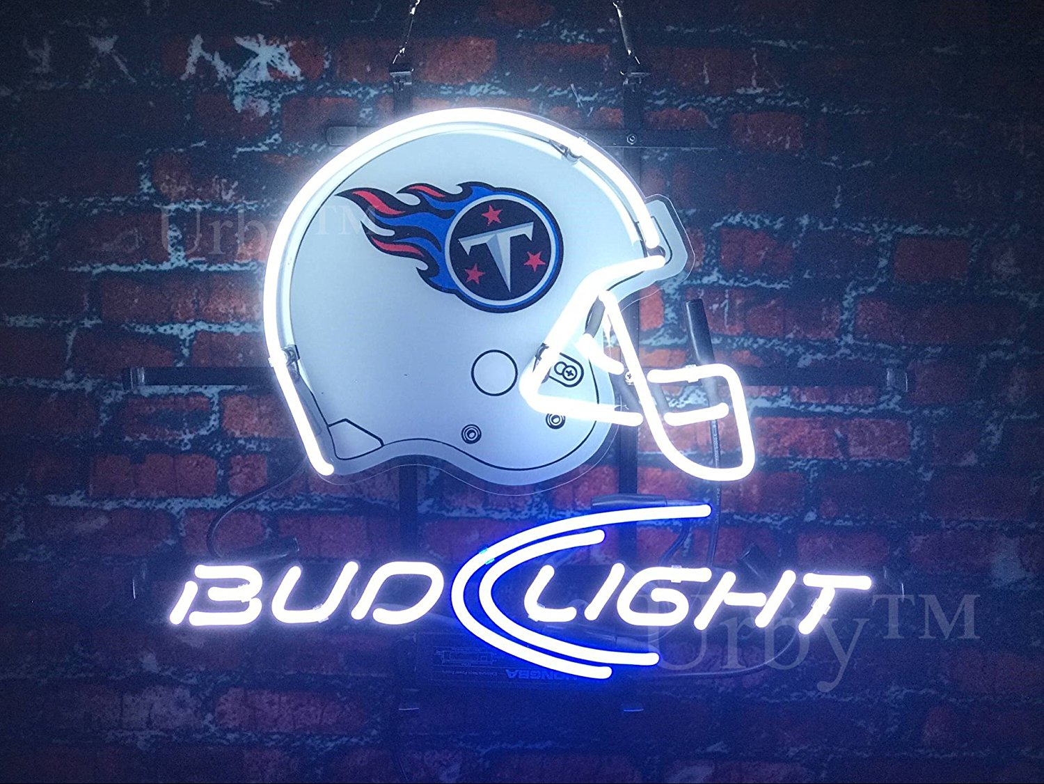 Tennessee Titans Bud Light Helmet Neon Sign Light Lamp –