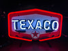Texaco Gasoline Motor Oil Gas Neon Light Sign Lamp