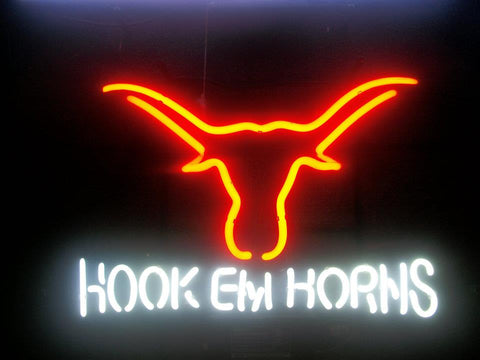 Texas Longhorns Neon Light Lamp Sign