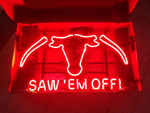 Texas Longhorns Neon Light Lamp Sign