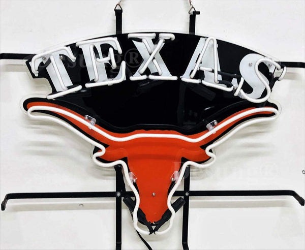 Texas Longhorns Neon Light Lamp Sign HD Vivid Printing