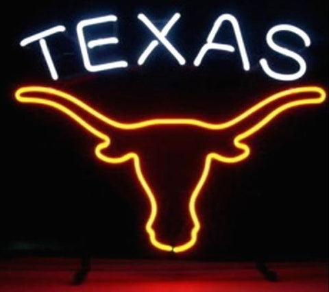 Texas Longhorns Neon Sign Light Lamp