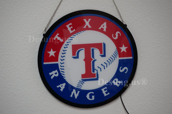 Texas Rangers 2D LED Neon Sign Light Lamp – neonsign.us