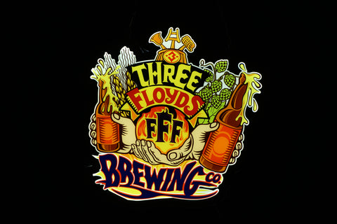 Three Floyds Brewing Company Beer 3D LED Neon Sign Light Lamp