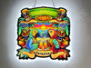 Tiki Bar Paradise Drinking Parrot 2D LED Neon Sign Light Lamp