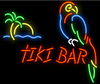 Tiki Bar Parrot Palm Tree Neon Light Sign Lamp Real Glass Wall Decor Version II