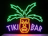 Tiki Bar Totem Pole Neon Light Sign Lamp Real Glass Wall Decor Version II
