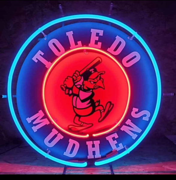 Toledo Mud Hens Neon Light Sign Lamp With HD Vivid Printing Technology