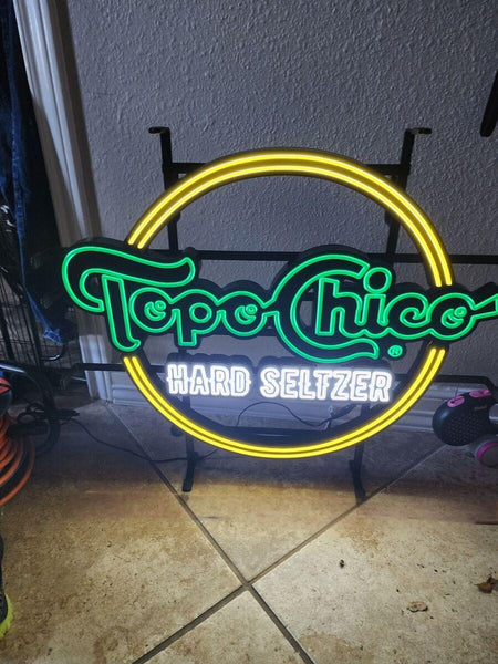 Topo Chico Hard Seltzer LED Neon Sign Light Lamp With Dimmer