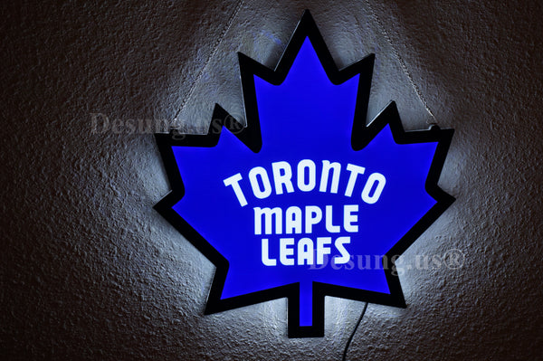 Toronto Maple Leafs 2D LED Neon Sign Light Lamp
