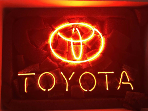 Toyota Automotive Cars Trucks SUVs Hybrids Neon Light Sign Lamp