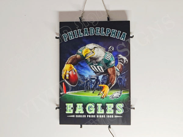 Trends International NFL Philadelphia Eagles LED Neon Sign Light Lamp