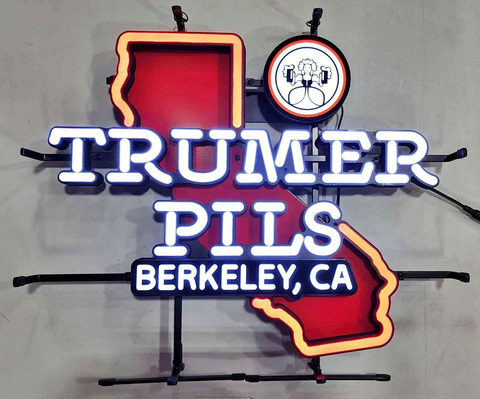 Trumer Pils Berkeley CA Beer LED Neon Sign Light Lamp