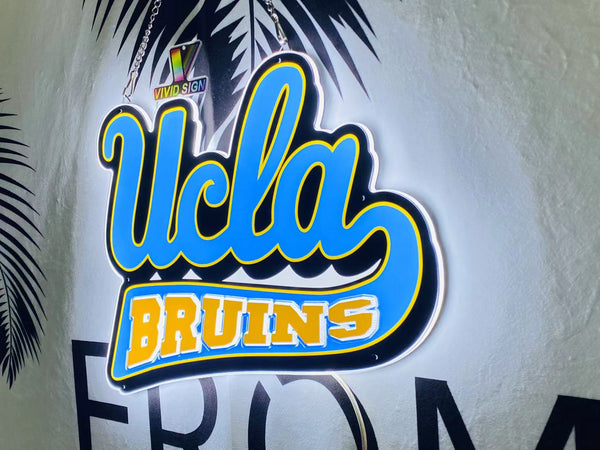 Ucla Bridge Sign UCLA Bruins 3D LED Neon Sign Light Lamp – neonsign.us